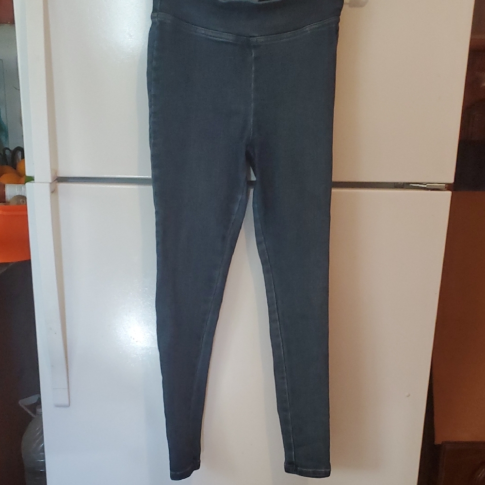 Dkny Blue Jeggings with Stretch Fit Size PS